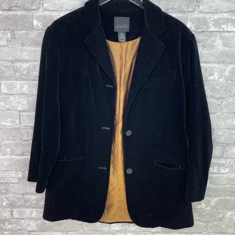 The Limited Black Velvet Blazer - Picture 7 of 7